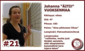 johannapelaajakortti